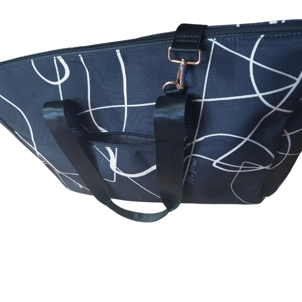 MALI & lili black and white weekend‎ bag